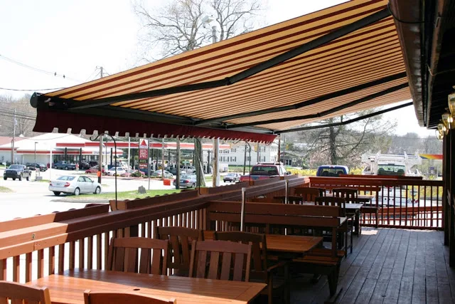 Kanopi Kain Teras Cafe Outdoor Modern