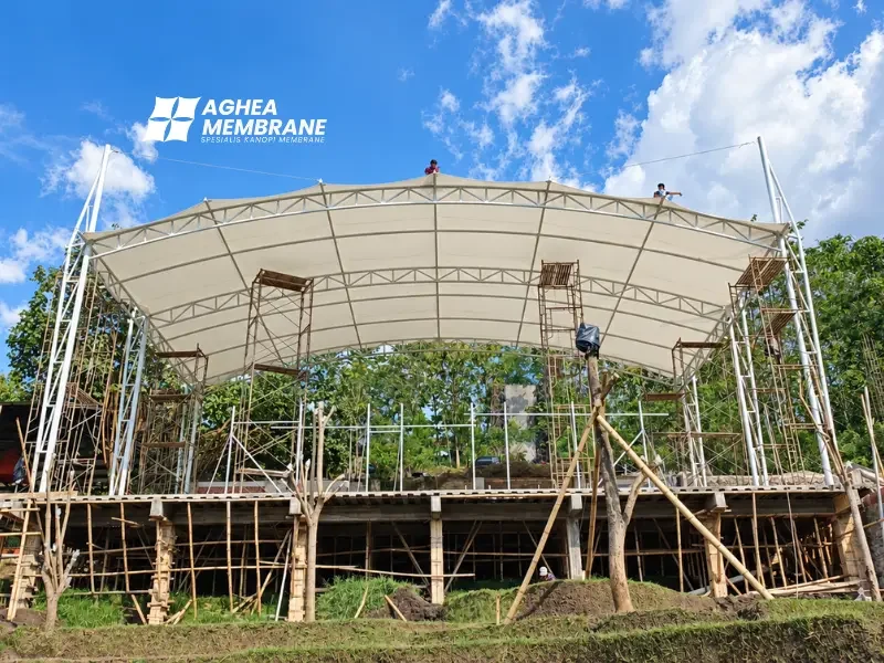 Atap Membran Kanopi Taman Wisata & Eco Edupark