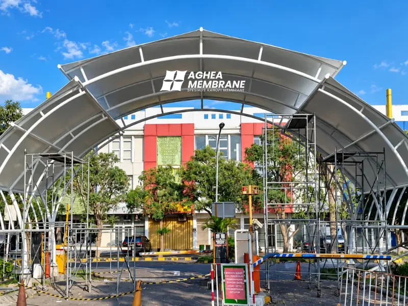 Kanopi Membran Gerbang Tiket Masuk & Main Gate