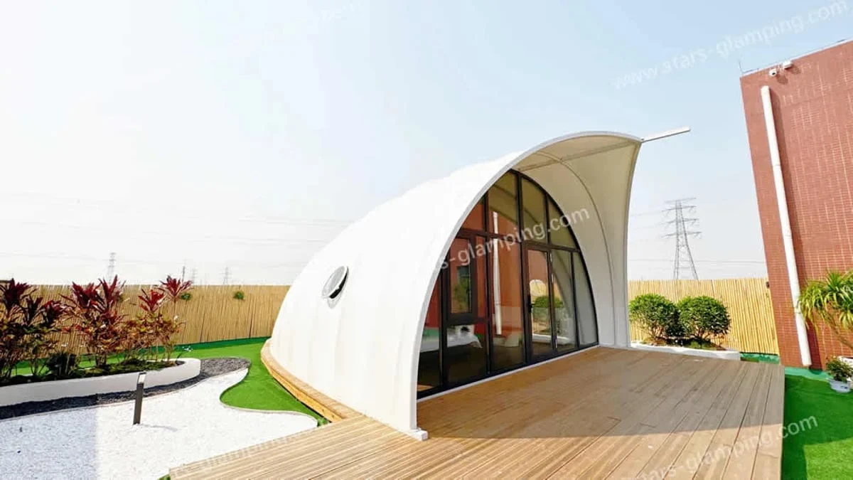 Tenda Glamping Conic Pavilion Resto Outdoor & Gathering