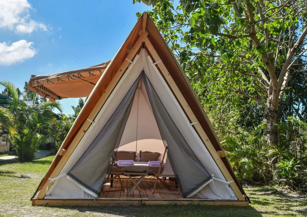 Tenda Glamping Luxury Safari Tent Resort Bintang 5